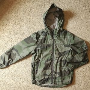 Gap kids boys hooded light jacket